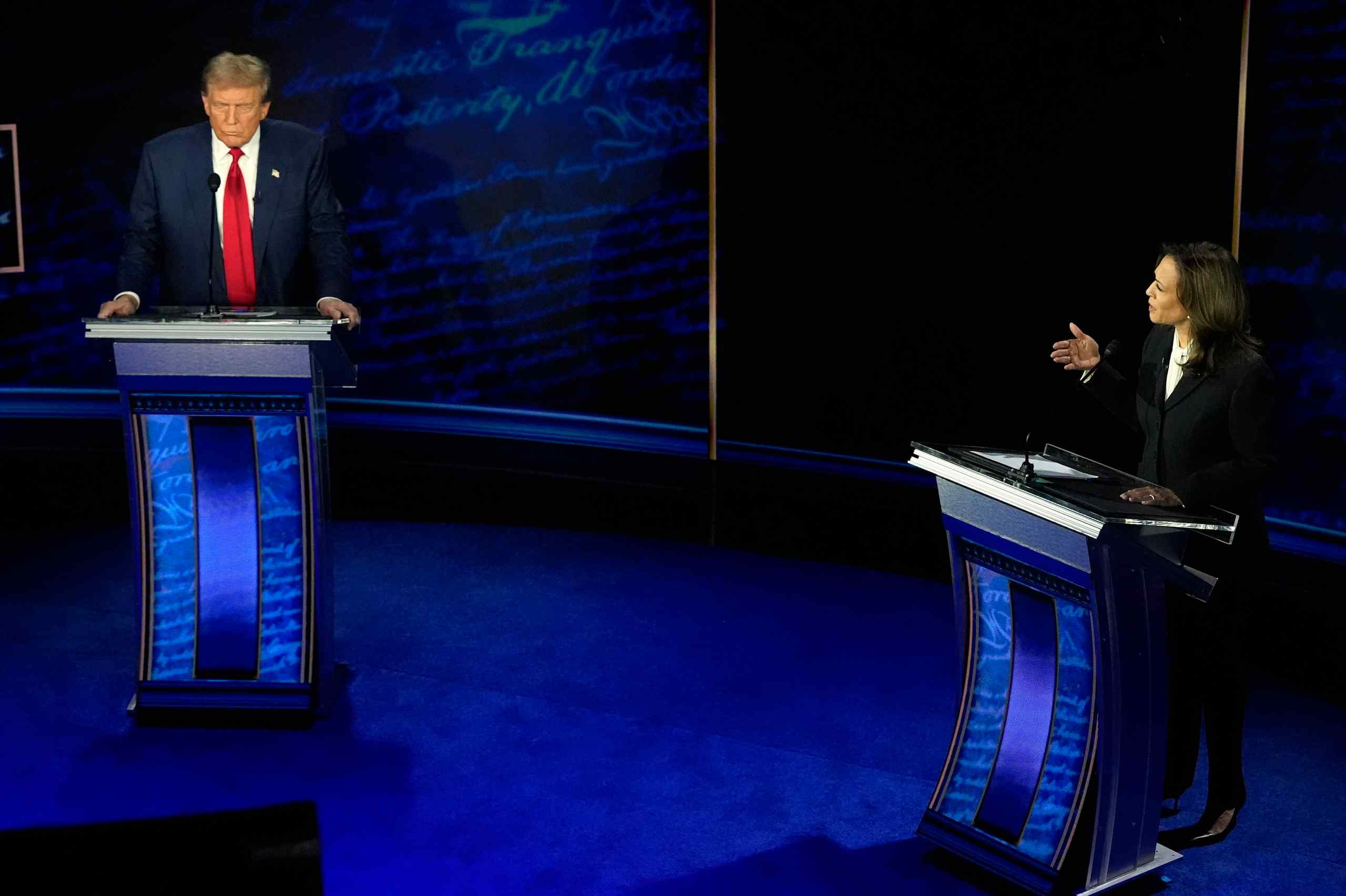 Trump vs. Harris.